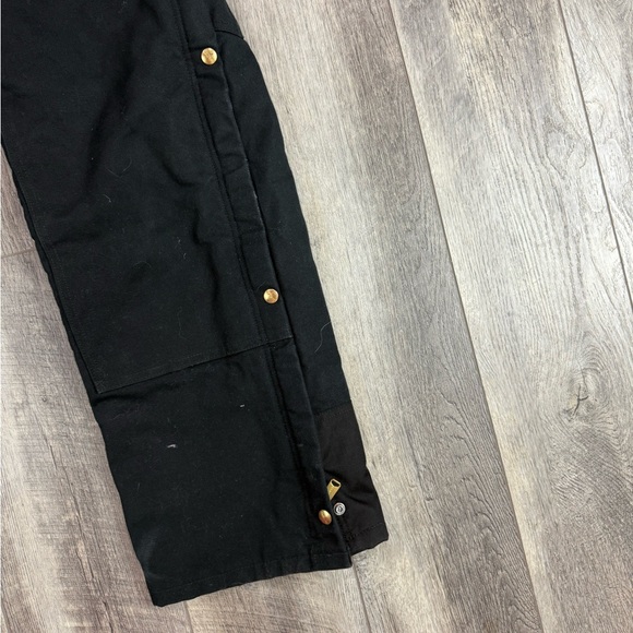 Carhartt Mens Black Coveralls - Picture 2 of 16